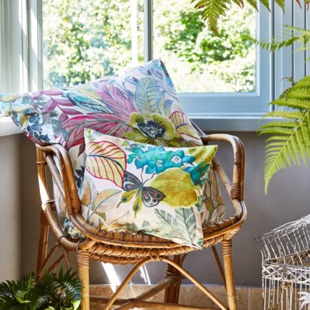 journey beyond 8 Hidden Paradise Pastel Cushion