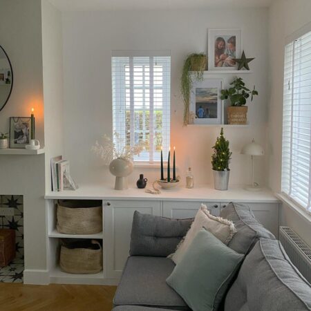 Wood Blind With Tapes