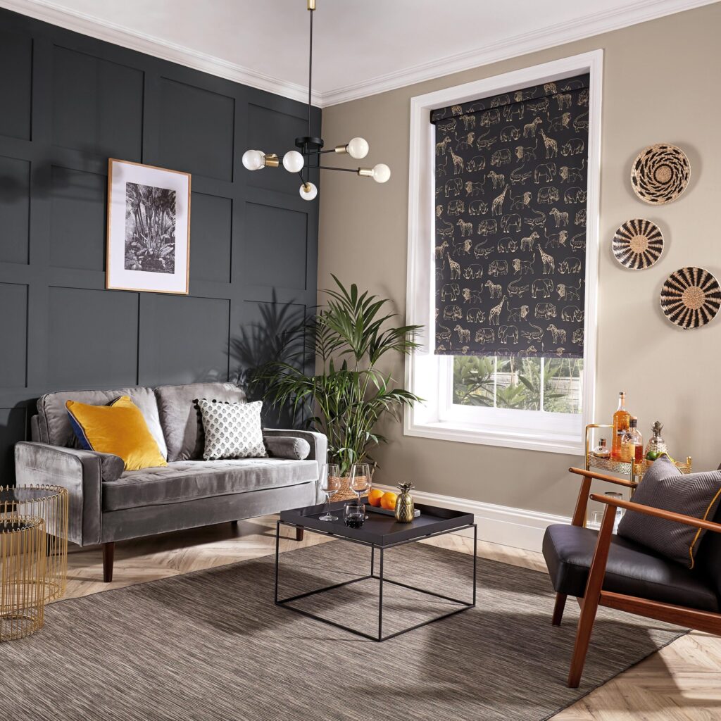 Kenya Gold Blackout Roller Blind