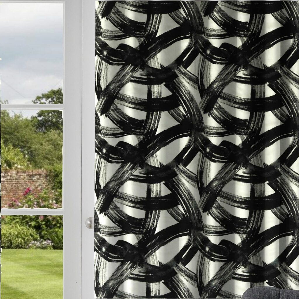 Harlequin Typhonic Onyx Curtain