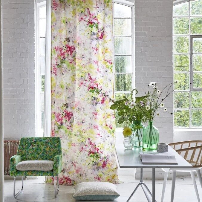 Designers Guild Carmontelle Azalea Curtain