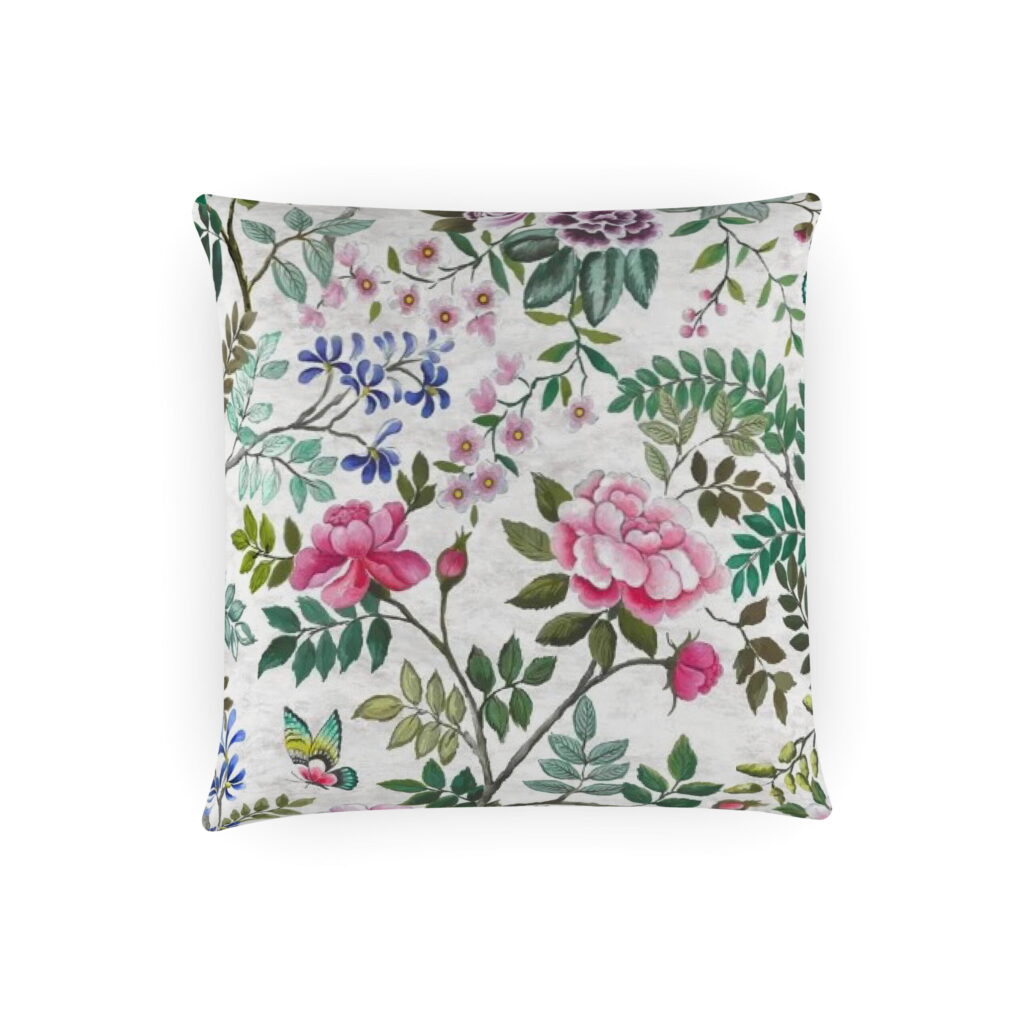Designers Guild Porcelaine De Chine Fuchsia Cushion