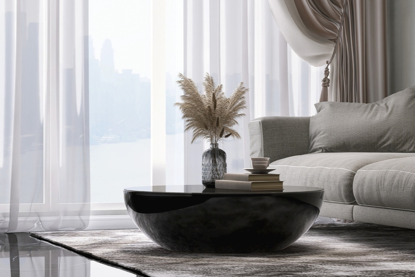 Disney Homes x Sanderson Dumbo Peanut Butter and Jelly Roman Blind