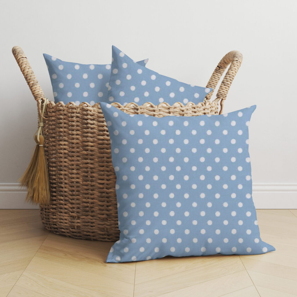 Powder blue cushions deals