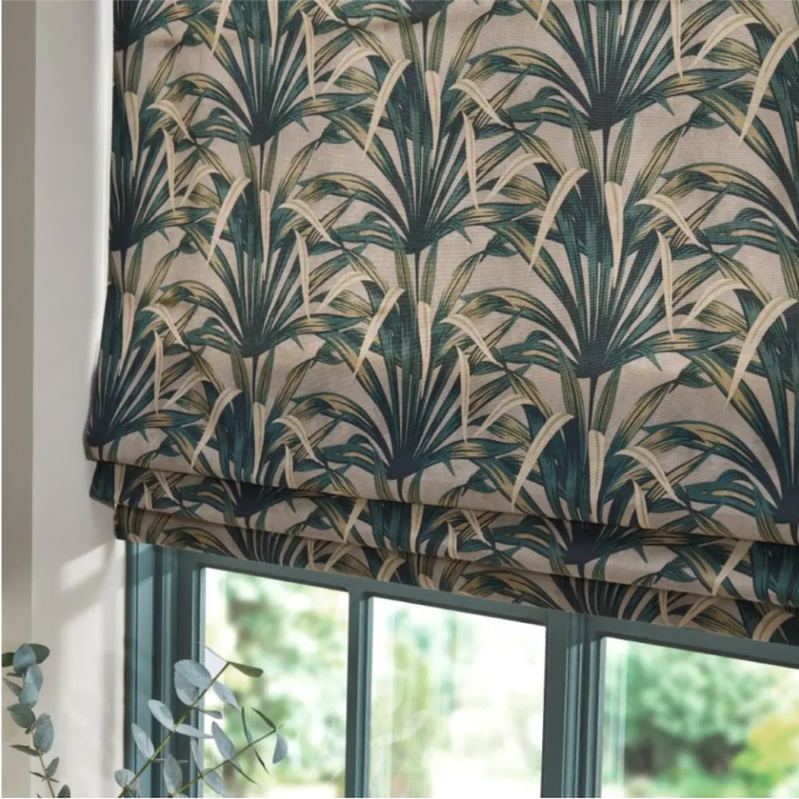 Martinique Everglade Roman Blind