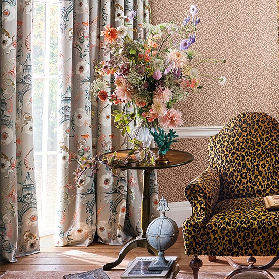 Euphoria Coral Curtains