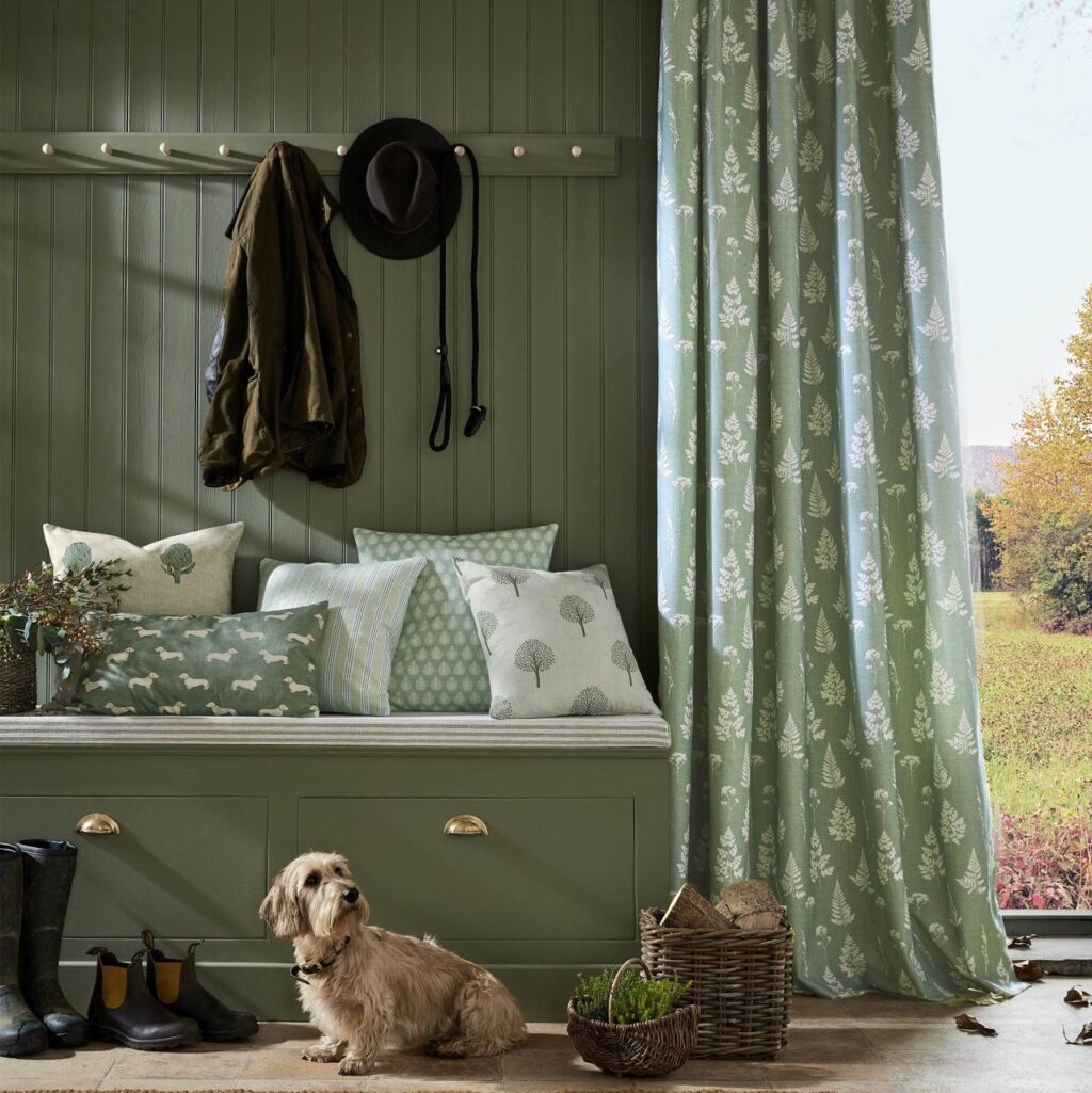 Tynesfield Sage Curtains