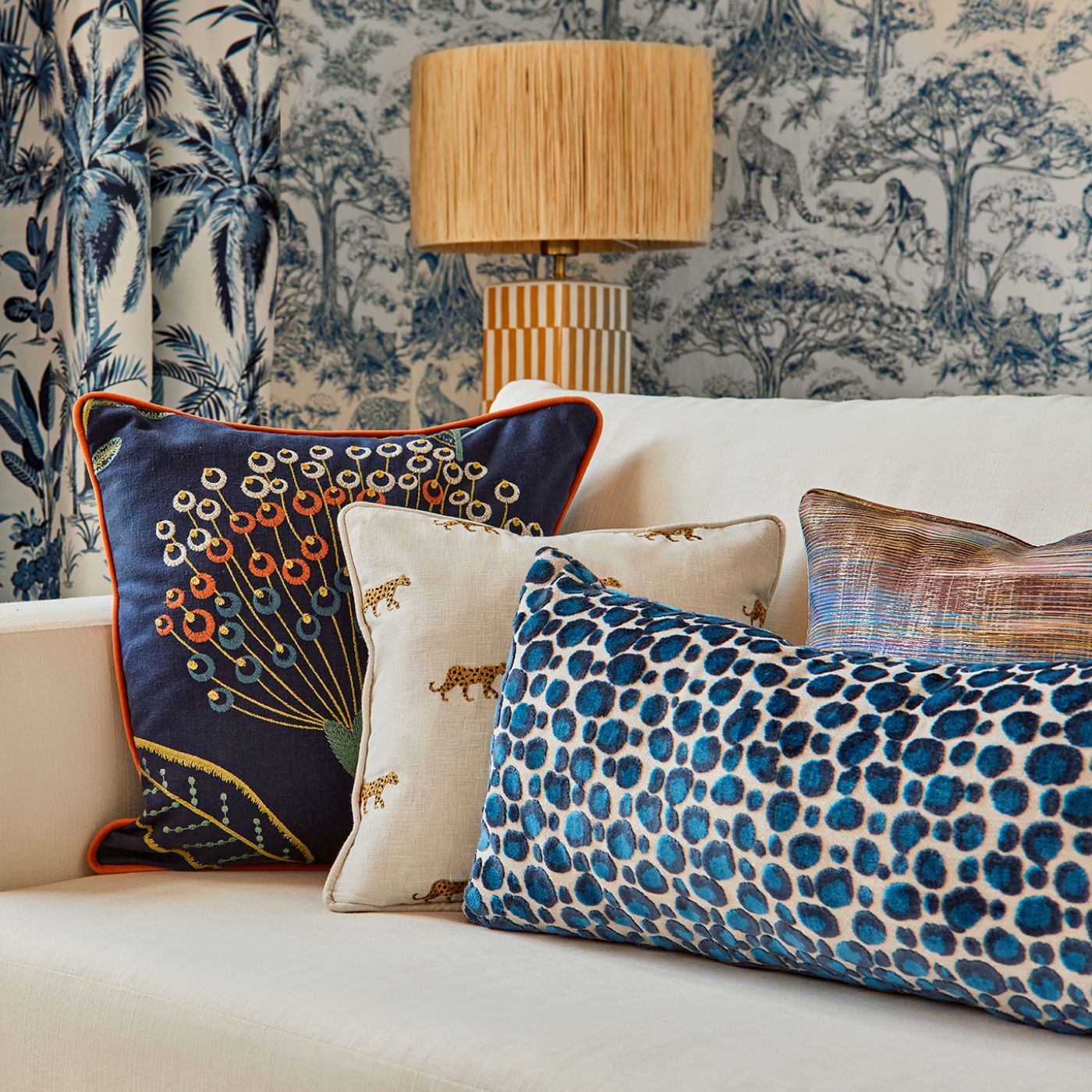 Pokot Caribbean Cushion Breegan Jane Pokot Caribbean Cushions