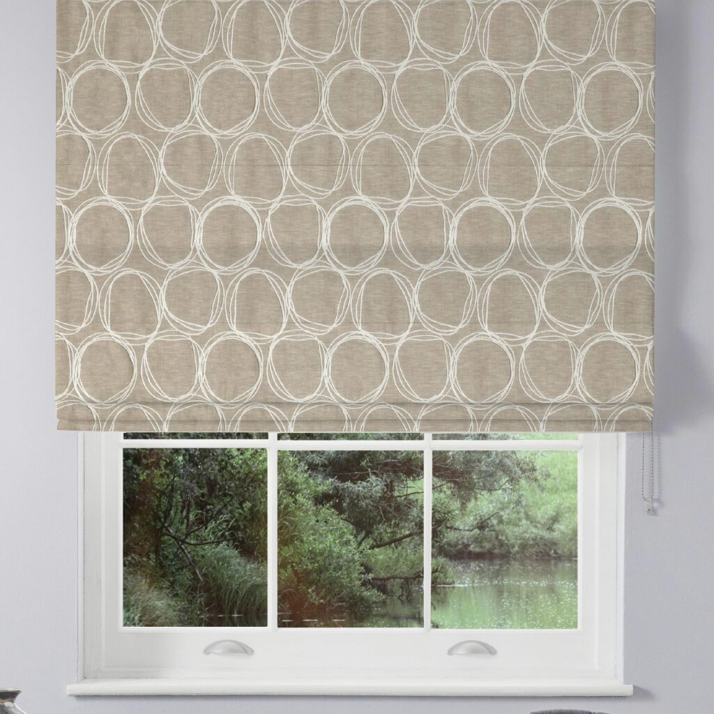 Iver Birch Roman Blind Iver Birch Roman Blind