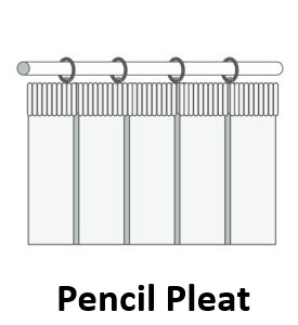 Pencil Pleat