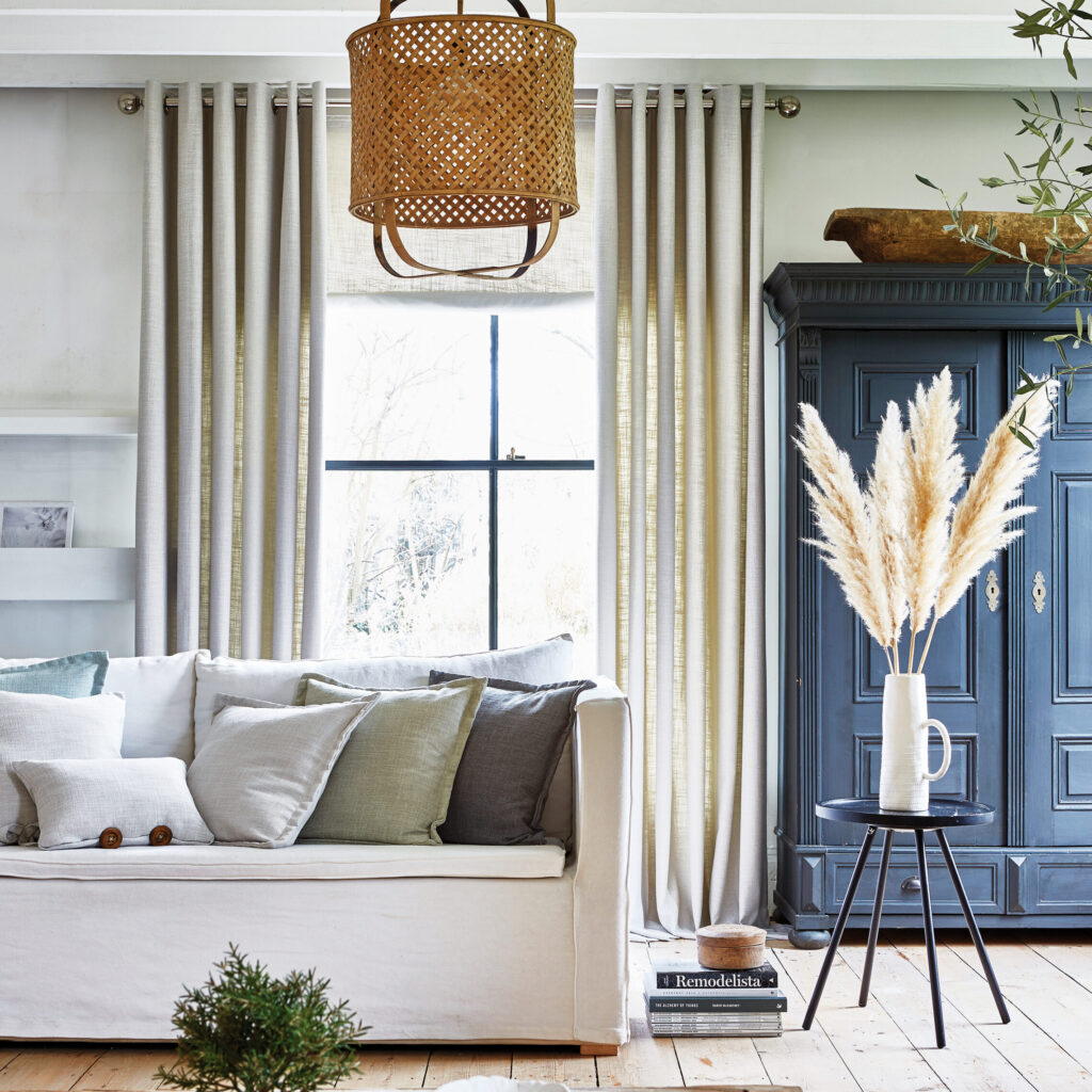 WHISP Ice Whisp Ice semi sheer curtains