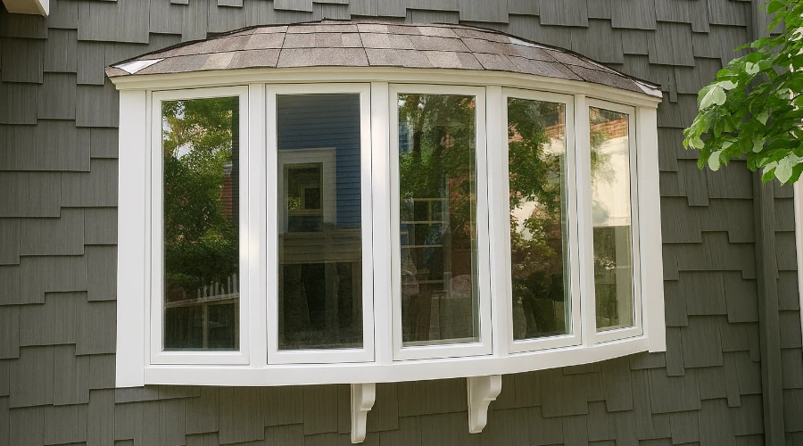 Bow window