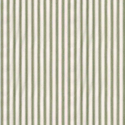 Ian Mankin Ticking Stripe Sky Headboard