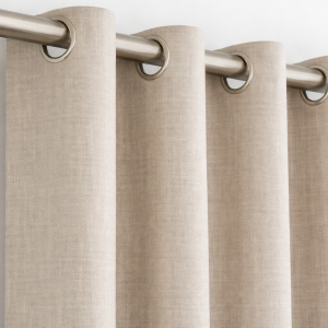 Eyelet Heading Beige